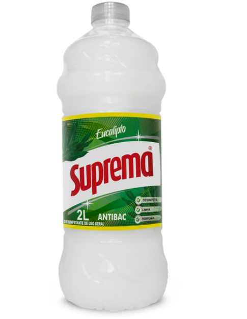 Desinfetante Suprema Extrato Eucalipto 2L C/6