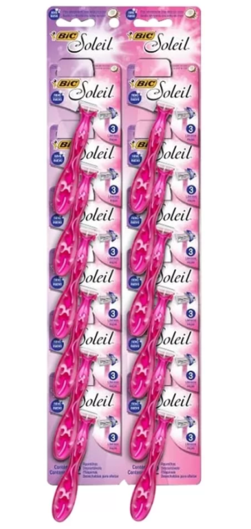 Apar Barb Bic Soleil Rosa Ct 12x1