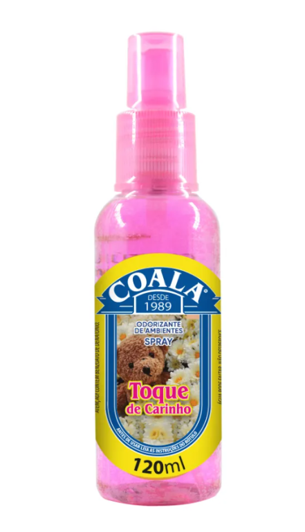Odorizante Coala Spray Toque de Carinho 120ml