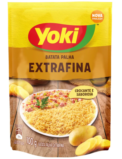 Batata Palha Yoki Extra Fina 100g C/20