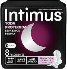 Abs Intimus Noturno Suave C/Abas 8un