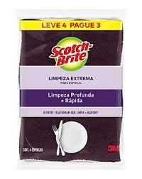 Esponja M Uso Scoth Brite Limp Extr Rx Lv4Pg3