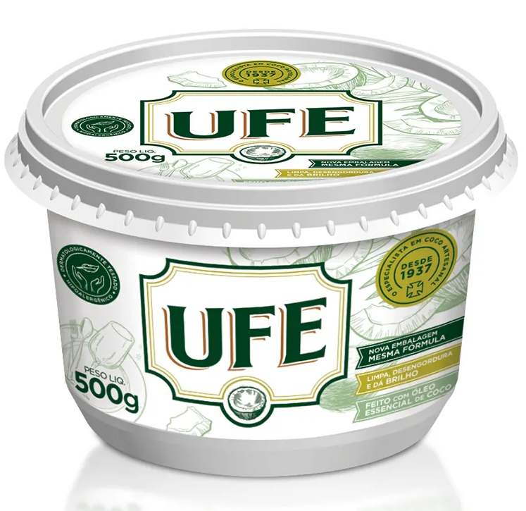Sabao Pasta Ufe Coco 500g