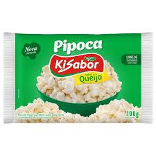 Pipoca Microondas kisabor Queijo 100G C/8