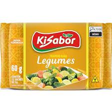 Tempero para Legumes Kisabor 60g