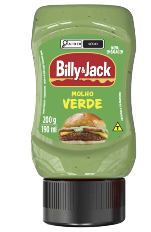 Molho Verde Billy Jack 200g