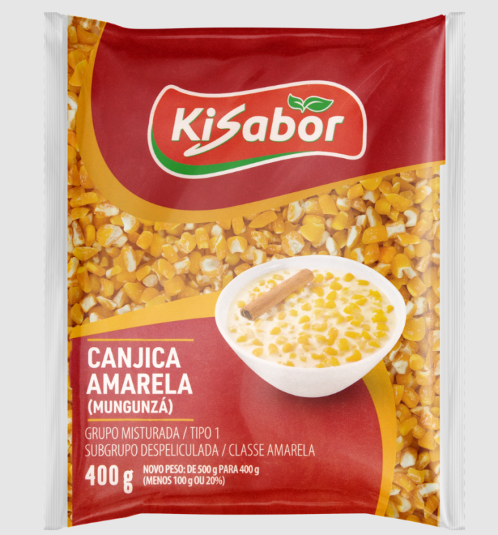Canjica Amarela Mungunza Kisabor 400grs