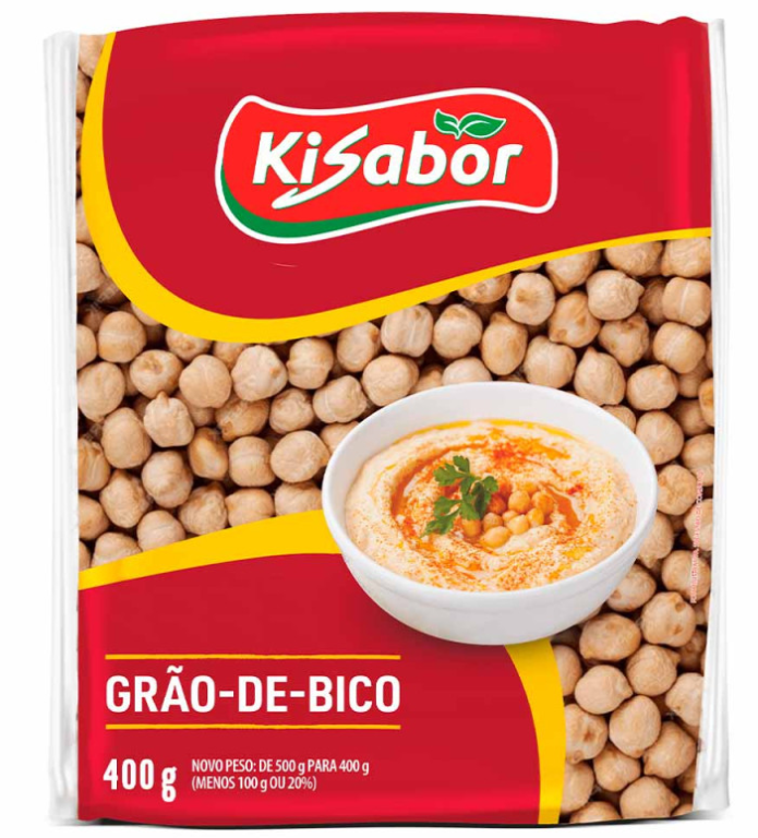 Grao de Bico Kisabor 400grs