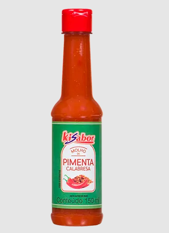 Molho de Pimenta Vermelha Kisabor 150ml