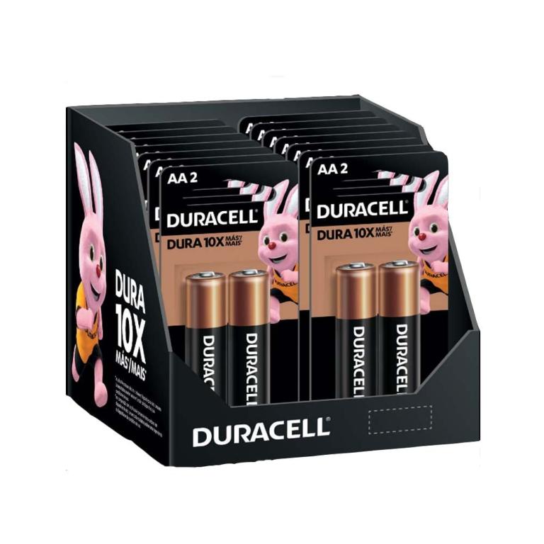 Pilha Duracell Expositora AA SM 14X2