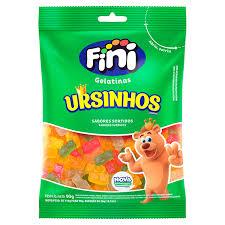 Fini Gelatinas Ursinho Brilhos 80g C/12