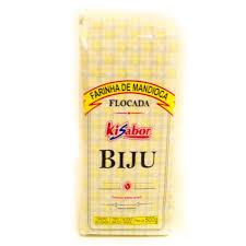 Farinha De Mandioca Biju Kisabor 500 Gr