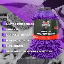 Luva De Microfibra Automotiva Tentaculos Premium Gitanes