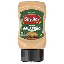 Molho Jalapeno Billy & Jack 200g
