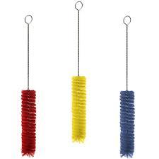 Escova Lava Garrafa /Mamadeira 35X4 CM