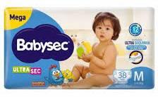 Fr Baby Sec Ultrasec M  38 Unidades Fd C/6