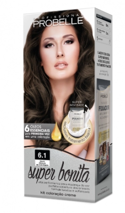 Tint Super Bonita 6.1 Louro Escuro Acinzentado