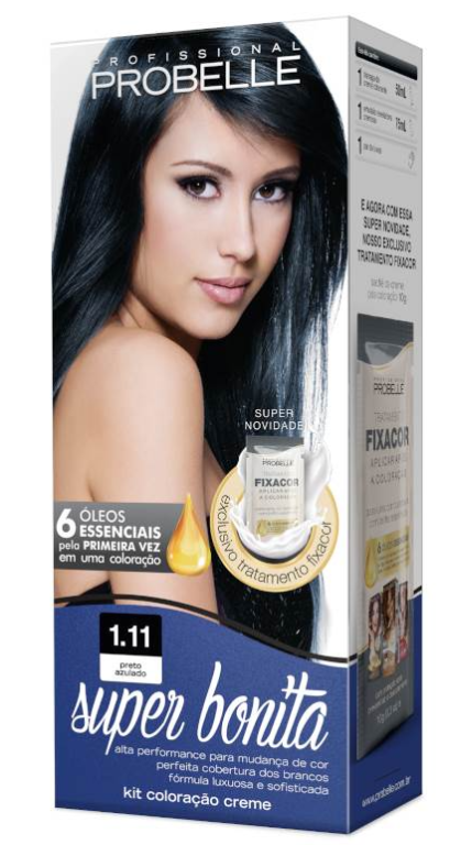 Tint Super Bonita 1.11 Preto Azulado