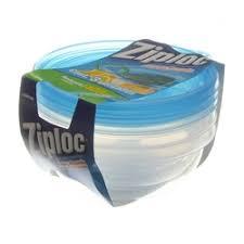 Pote Ziploc Redndo C/3 400ml