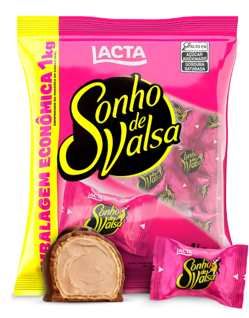 Bombom Lacta Sonho de Valsa 1kg