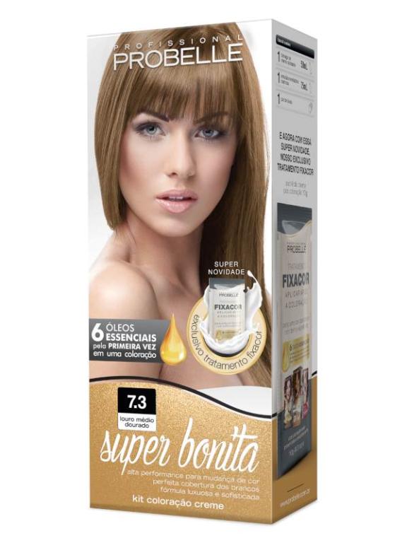 Tint Super Bonita 7.3 Louro Medio Dourado