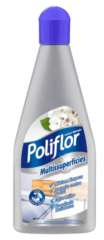 Lustra Moveis Poliflor Multisuperficies 200ml