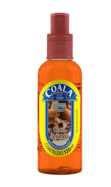 Odorizante Coala Spray Cravo e Canela 120ml