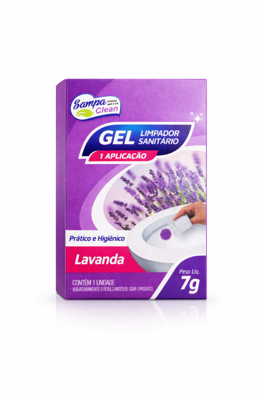 Gel Adesivo Sanit Sampa Clean Lavanda 7g