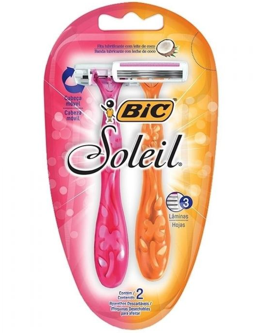 Apar Barb Bic Soleil Rorsa e Laranja C/2