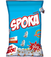 Pipoca Spoka 90g manteiga c/20 und