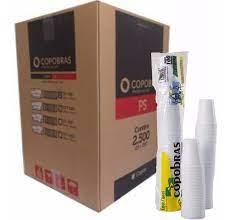 COPO PLAST 180ML BRANCO PS