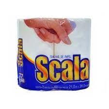 Papel toalha scala neutra 12x2