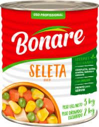 SELETA LEGUMES C/ MILHO 24X170G LATA BONARE