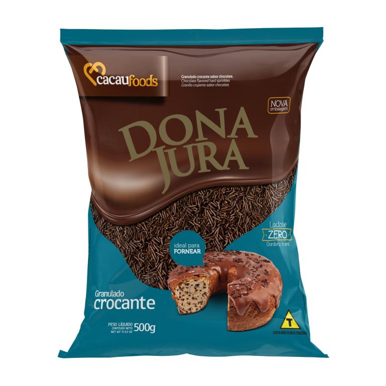 GRANULADO CROCANTE 500G CHOCOLATE
