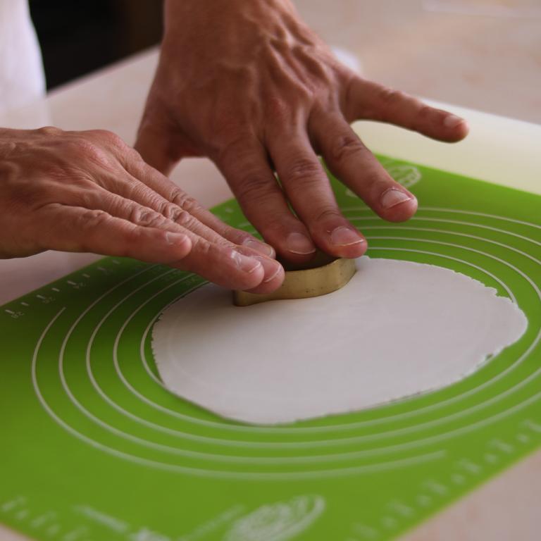 TAPETE DE SILICONE 40X30CM VERDE