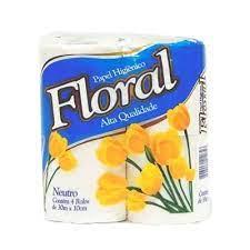 PAPEL HIGIENICO 4X16 NEUTRO FLORAL