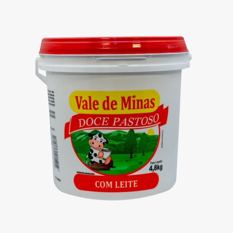 DOCE PASTOSO 4.8KG C/LEITE VALE DE MINAS