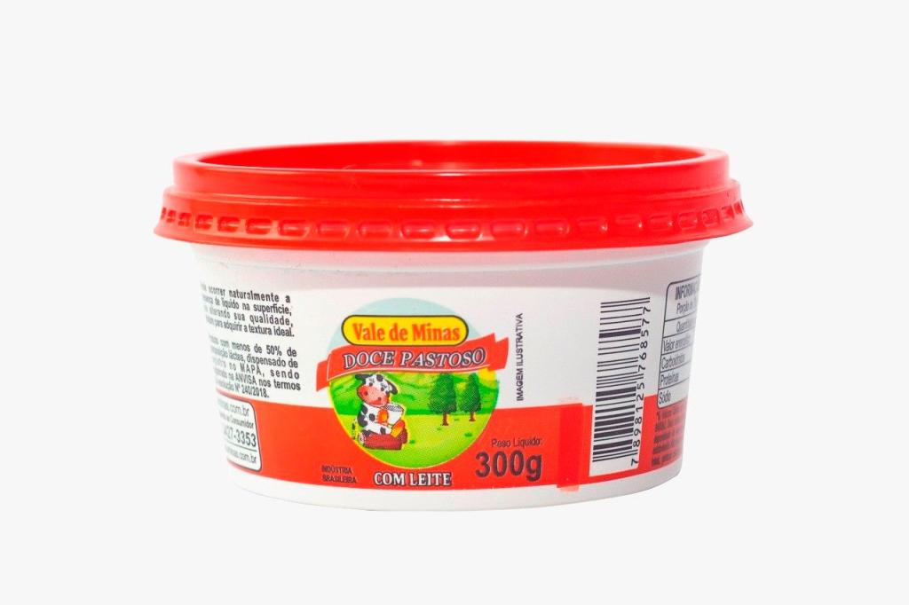 DOCE PASTOSO 300G C/LEITE VALE DE MINAS