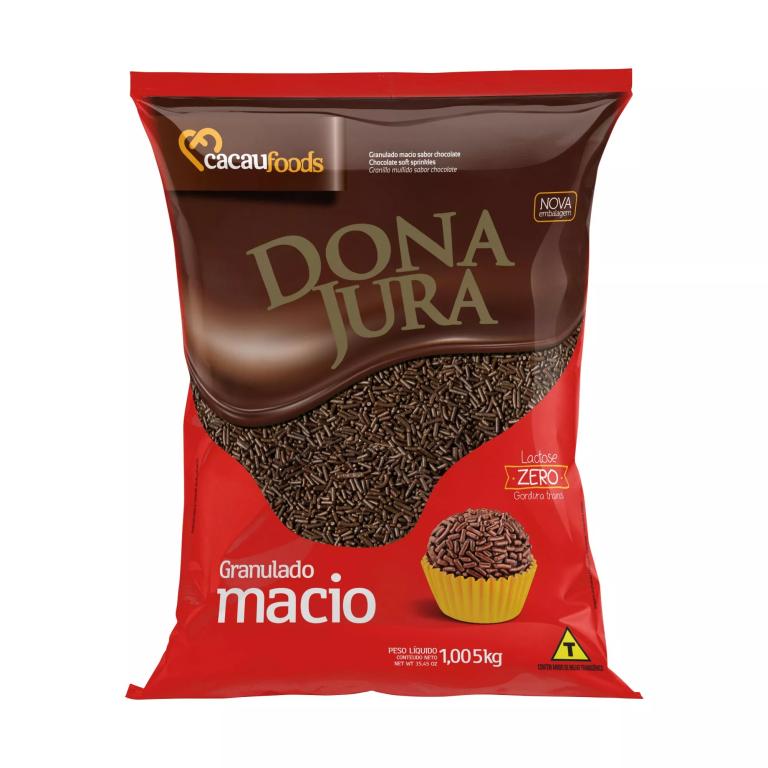 GRANULADO MACIO 1,005KG CHOCOLATE