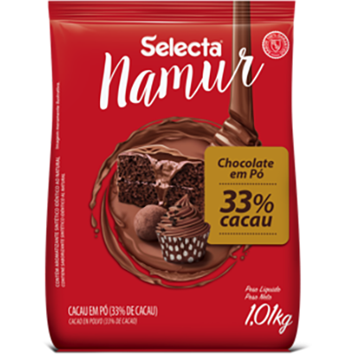 CHOCOLATE  PÓ 33% DE CACAU 1,010KG NAMUR