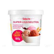 SUPER LIGA NEUTRA 100G ESTABILIZANTE EM PÓ PARA GELADOS COMESTÍVEIS
