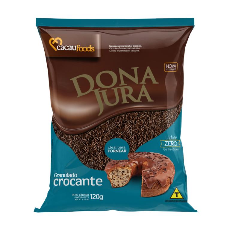 GRANULADO CROCANTE 120GR SABOR CHOCO
