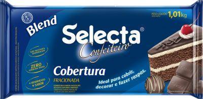 CONFEITEIRO COBERTURA 1,010KG SABOR CHOCOLATE BLEND