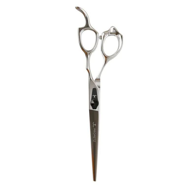 1096 Tesoura reta 7" prata