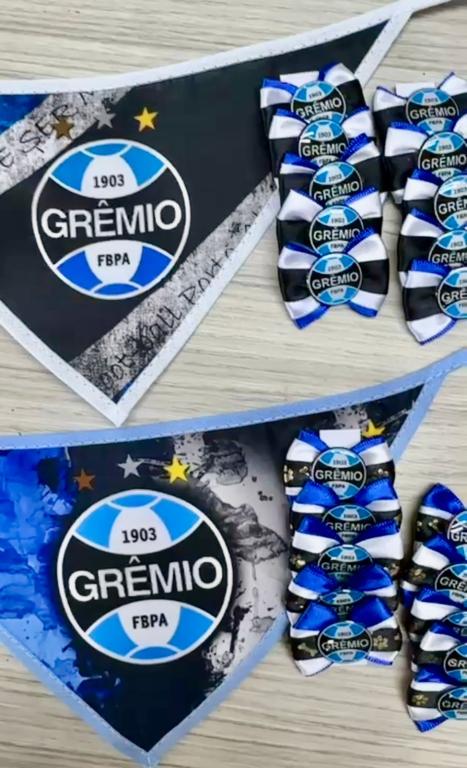 088- Kit Gremio Bandana e Laço