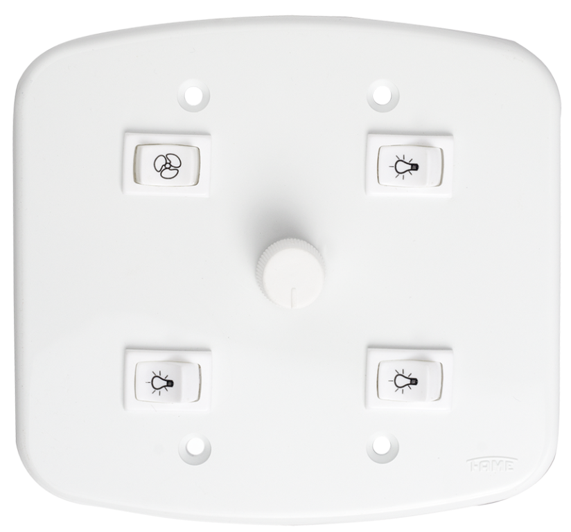 CONTROLE DE VELOCIDADE 4X4 C/3 LAMP ROTATIVO BIVOLT