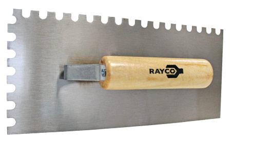 DESEMPENADEIRA AÇO 27CMX 12CM DENTADA 8X8