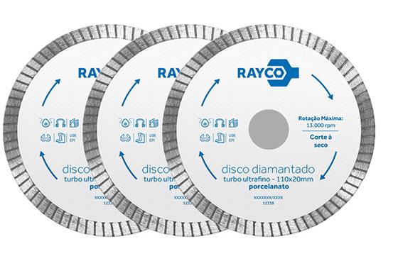 DISCO DIAMANTADO TURBO ULTRA FINO PORCELANATO