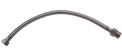 ENGATE FLEXÍVEL MALHA INOX 40CM