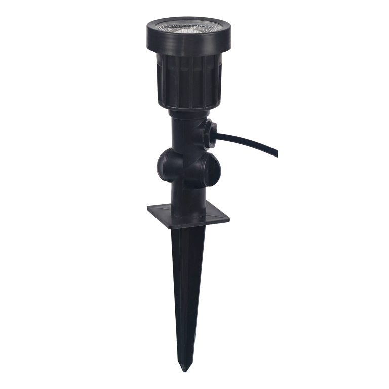 ESPETO JARDIM PVC LED 5W PT-AMB KIAN